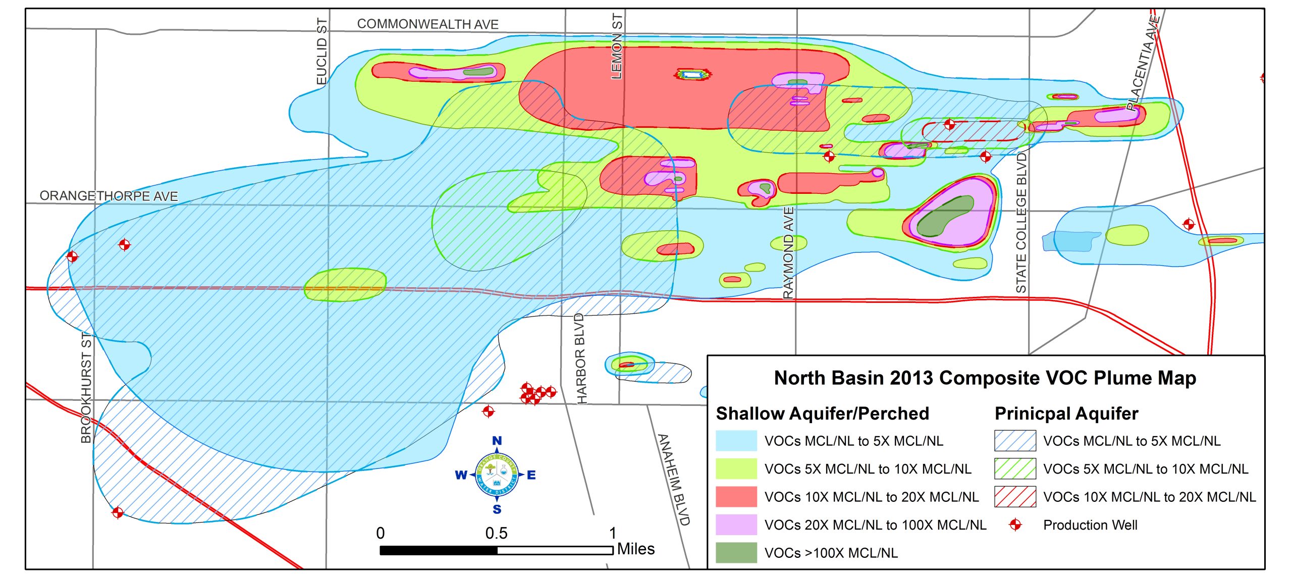 Slide-size 2013 ShallowPrincipal VOC w prod well locations